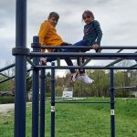 Spielen am Spielplatz in der LernOase Mondsee